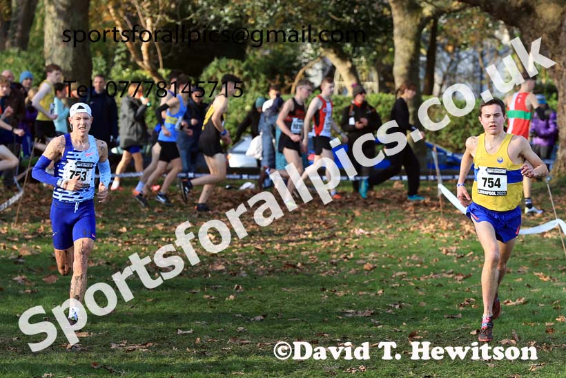 Men's Under-17s, 2023 British Athletics Cross Challenge, Sefton Park, Liverpool. Photo: David T. Hewitson/Sports for All Pics
